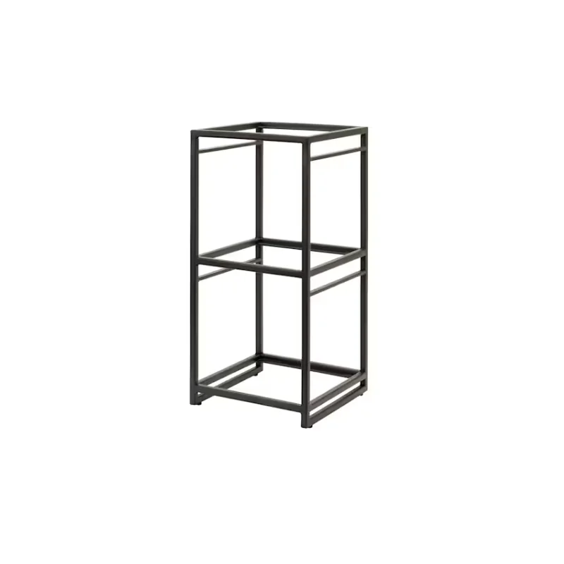 Creations Buffet Square Tiered Riser 9 1/2 in x 9 1/2 in x 19 1/2 in Spire Black Creations Buffet Square Tiered Riser 9 1/2 in x 9 1/2 in x 19 1/2 in Spire Black