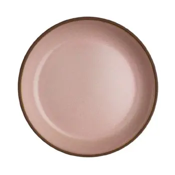 Maham Studio Deep Plate 6 3/8 in x 1 1/8 in (10 oz) Pink Peppercorn - Set of 12