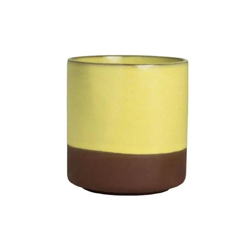 Maham Studio Cup 3 1/8 in x 3 3/8 in (8 1/2 oz) Saffron - Set of 12 Maham Studio Cup 3 1/8 in x 3 3/8 in (8 1/2 oz) Saffron - Set of 12