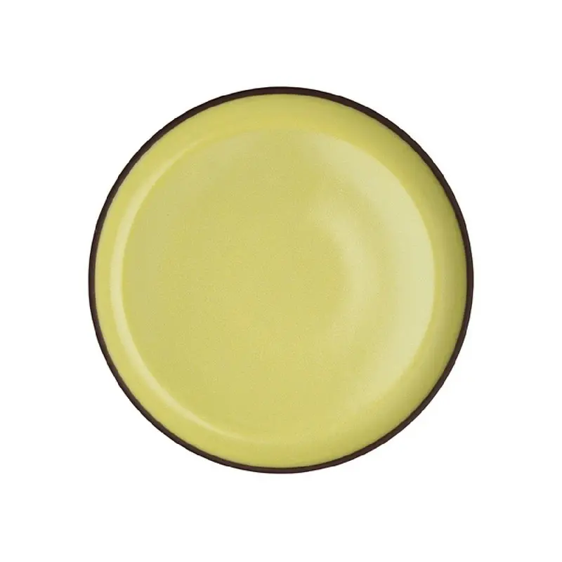 Maham Studio Plate 9 1/2 in Saffron - Set of 12 Maham Studio Plate 9 1/2 in Saffron - Set of 12