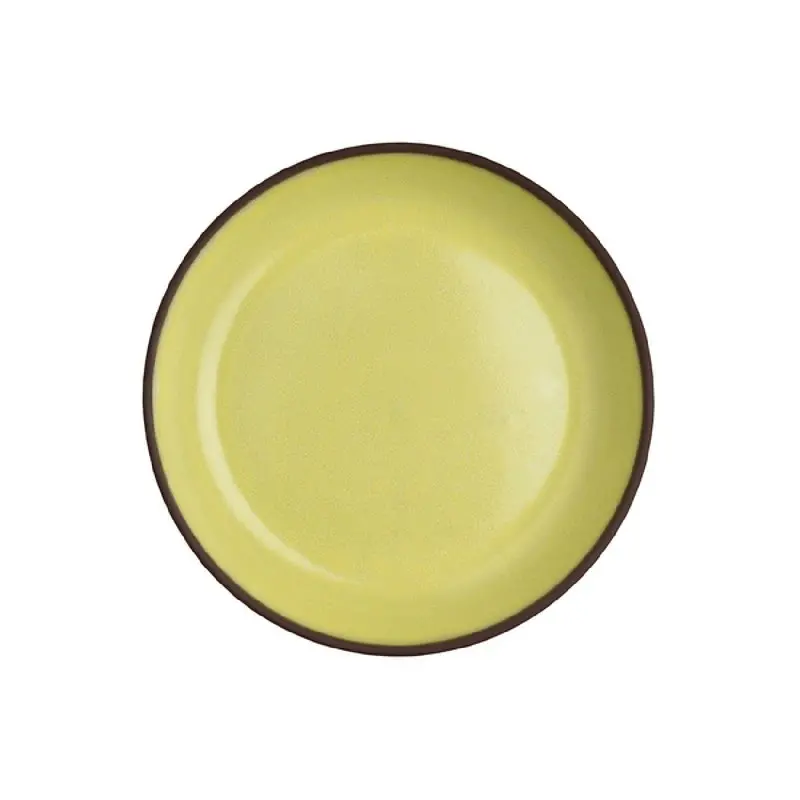 Maham Studio Deep Plate 6 3/8 in x 1 1/8 in (10 oz) Saffron - Set of 12 Maham Studio Deep Plate 6 3/8 in x 1 1/8 in (10 oz) Saffron - Set of 12