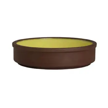 Maham Studio Stacking Tray 5 in x 1 1/8 in (5 oz) Saffron - Set of 12