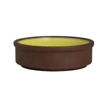 Maham Studio Stacking Tray 4 in x 1 1/8 in (4 oz) Saffron - Set of 12