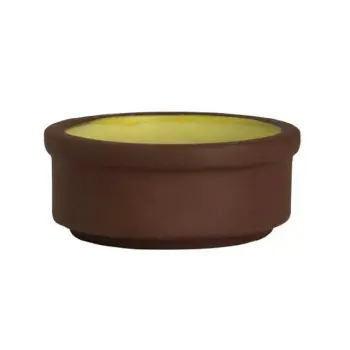 Maham Studio Stacking Tray 3 in x 1 1/8 in (2 oz) Saffron - Set of 12