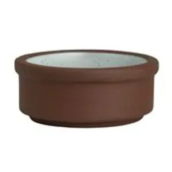 Maham Studio Stacking Tray 3 in x 1 1/8 in (2 oz) Sea Salt - Set of 12