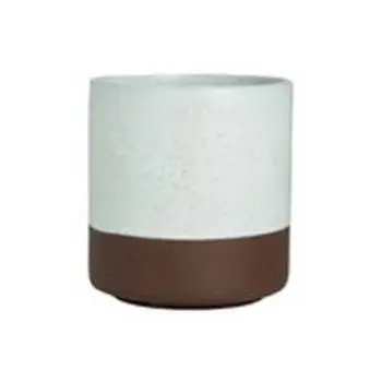 Maham Studio Cup 3 1/8 in x 3 3/8 in (8 1/2 oz) Sea Salt - Set of 12