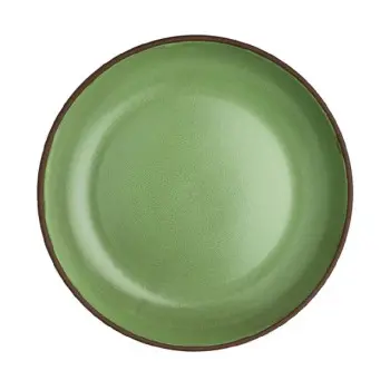 Maham Studio Deep Plate 8 3/4 in x 1 1/2 in (30 oz) Cardamom - Set of 12