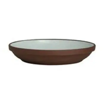 Maham Studio Deep Plate 6 3/8 in x 1 1/8 in (10 oz) Sea Salt - Set of 12