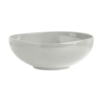Folio Alpha Ceram Serving Bowl 10 in x 4 in (2 1/2 qt) Ac Buffet White - Set of 4
