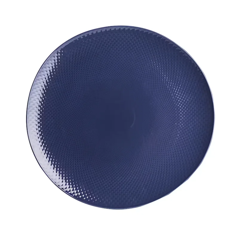 Folio Alpha Ceram Platter Round 14 in Ac Sapphire Blue - Set of 4 Folio Alpha Ceram Platter Round 14 in Ac Sapphire Blue - Set of 4