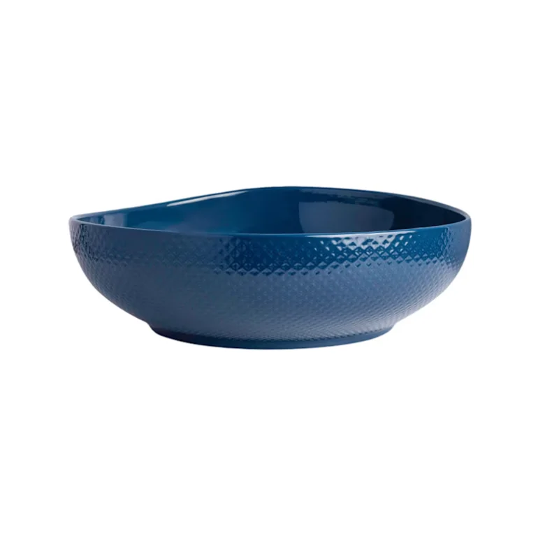 Folio Alpha Ceram Serving Bowl 13 in x 4 in (3 3/4 qt) Ac Sapphire Blue - Set of 4