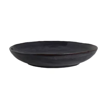 Folio Stoneware Deep Bowl 10 in x 1 3/4 in (1 1/4 qt) Caldeira - Set of 12