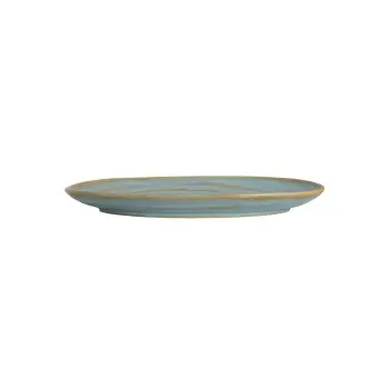 Folio Stoneware Oval Plate 9 in x 6 in Mar - Set of 12