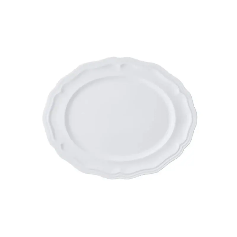Folio Porcelain Oval Platter 13 in x 10 1/2 in Adelina - Set of 12 Folio Porcelain Oval Platter 13 in x 10 1/2 in Adelina - Set of 12