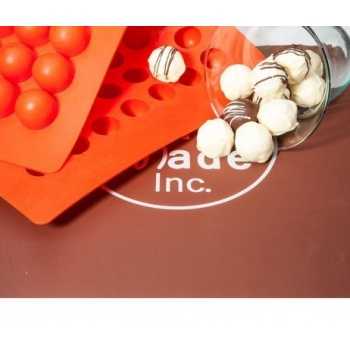 Truffly Made - Medium Round  Chocolate Truffle Ganache  Molds (15g)