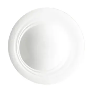 Folio by Patra Plate Angled Deep 11 in x 2 3/8 in (14 oz) Shift - Set of 12