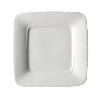 Folio by Patra Square Plate 8 in Parentheses - Set of 24