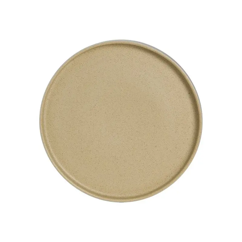 Anfora Round Stack Tray 6 in Crete Chena/Matte White - Set of 24