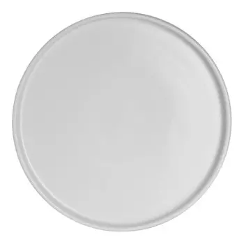 Anfora Round Stack Tray 4 in Crete Matte White - Set of 24