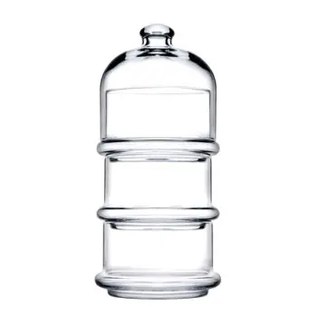 Pasabahce 3 Bowl Set With Dome (7 3/4 oz) Patisserie - Set of 6
