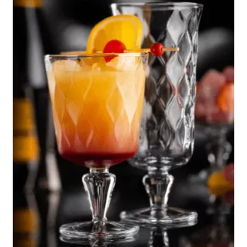 Pasabahce Cocktail 3 3/4 in x 7 1/2 in (15 1/4 oz) Leafy - Set of 24