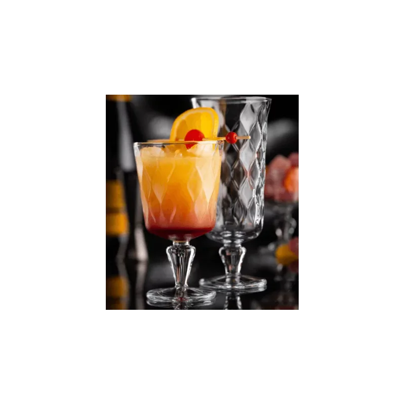 Pasabahce Cocktail 3 3/4 in x 7 1/2 in (15 1/4 oz) Leafy - Set of 24 Pasabahce Cocktail 3 3/4 in x 7 1/2 in (15 1/4 oz) Leafy - Set of 24
