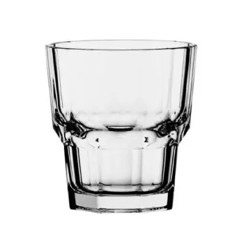 Pasabahce Rocks Tempered 3 1/2 in x 3 1/2 in (8 1/2 oz) Serenity - Set of 48