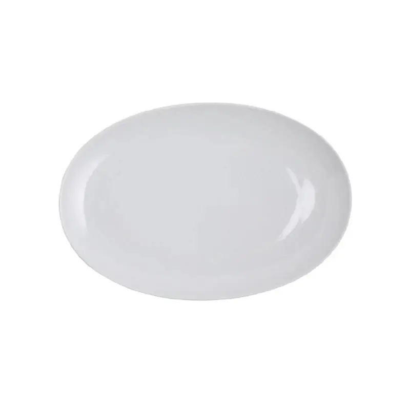 Royal Porcelain Oval Deep Coupe Platter 15 in x 10 in 1 3/8 in Avalon - Set of 12