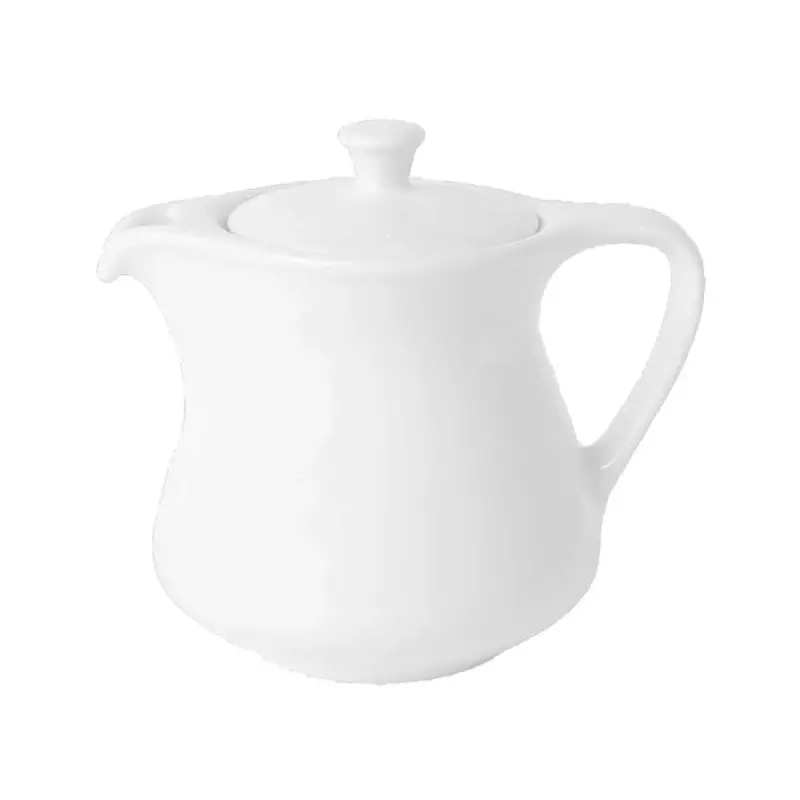 Royal Porcelain Teapot 5 in x 4 1/2 in (11 oz) Avalon - Set of 24 Royal Porcelain Teapot 5 in x 4 1/2 in (11 oz) Avalon - Set of 24