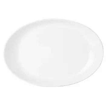 Royal Porcelain Winged Coupe Platter Oval 11 1/8 in x 7 5/8 in x 1 3/8 in Avalon - Set of 12