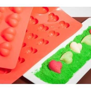Truffly Made TM-HT-012 Truffly Made - Heart Chocolate Truffle Ganache Molds (12g) Silicone Chocolate Molds