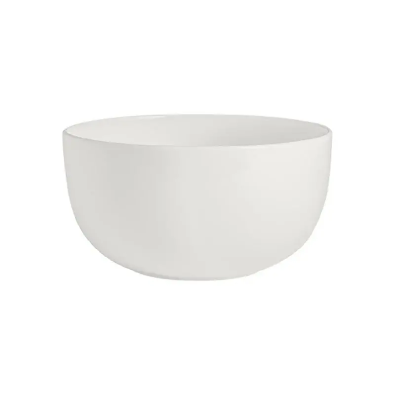 Rene Ozorio Fine China Bowl 7 1/8 in x 3 3/4 in (1 7/8 qt) White Album - Set of 12 Rene Ozorio Fine China Bowl 7 1/8 in x 3 3/4 in (1 7/8 qt) White Album - Set of 12