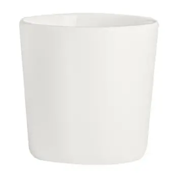 Rene Ozorio Fine China Thimble 3 1/8 in x 3 1/8 in (9 1/4 oz) White Album - Set of 12