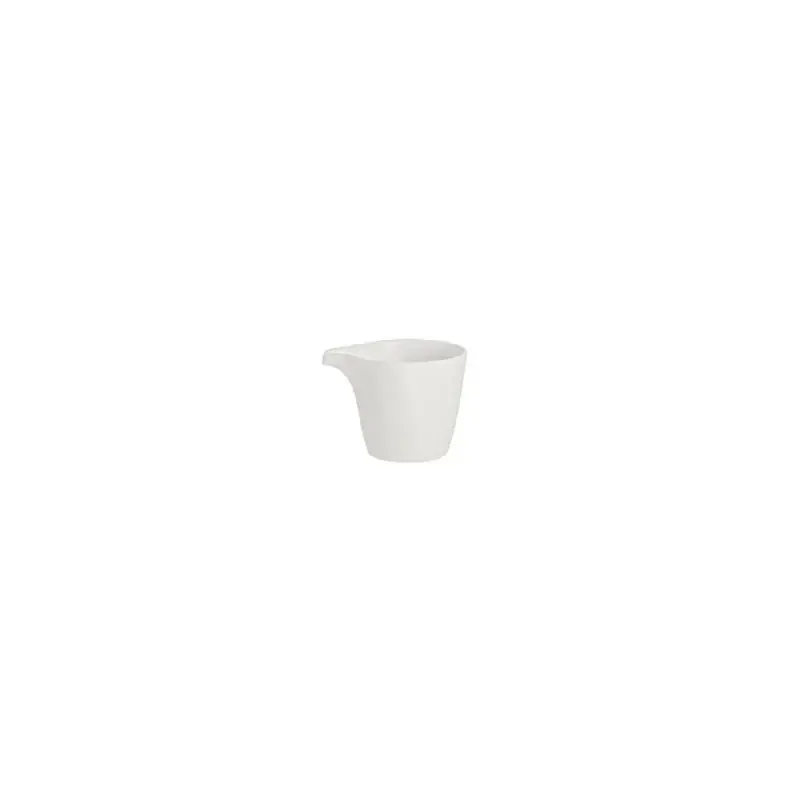 Rene Ozorio Fine China Pourer 3 in x 2 1/2 in x 2 3/8 in (4 oz) White Album - Set of 12 Rene Ozorio Fine China Pourer 3 in x 2 1/2 in x 2 3/8 in (4 oz) White Album - Set of 12