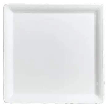 Rene Ozorio Tray Square Embossed 11 1/2 in Aura - Set of 6