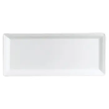 Rene Ozorio Tray Rectangle Embossed 12 in x 6 in Aura - Set of 24