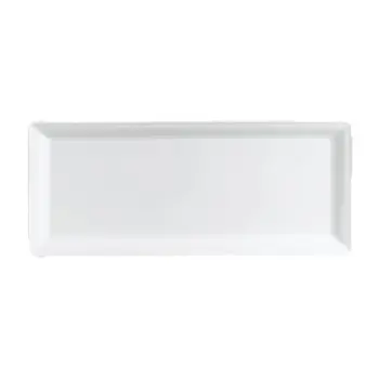 Rene Ozorio Tray Embossed Rectangle 14 in x 6 1/4 in Aura - Set of 24