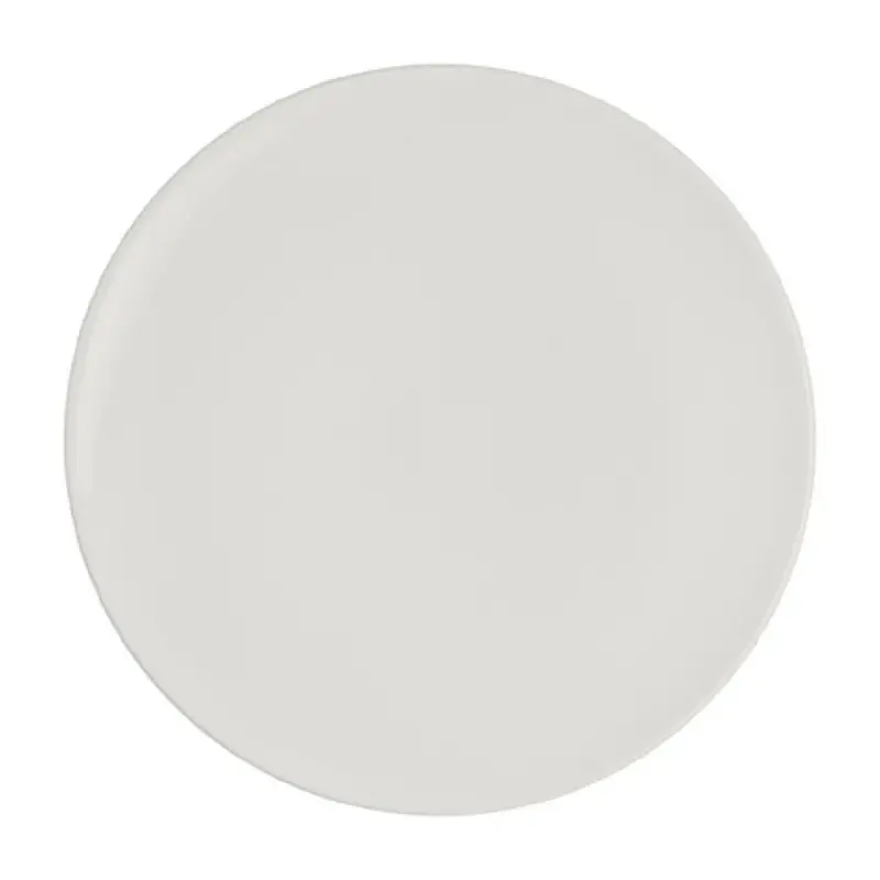 Rene Ozorio Fine China Round Elevation 8 3/4 in 5/8 in White Album - Set of 12 Rene Ozorio Fine China Round Elevation 8 3/4 in 5/8 in White Album - Set of 12