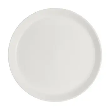 Rene Ozorio Fine China Round Tray 6 1/8 in White Album - Set of 12