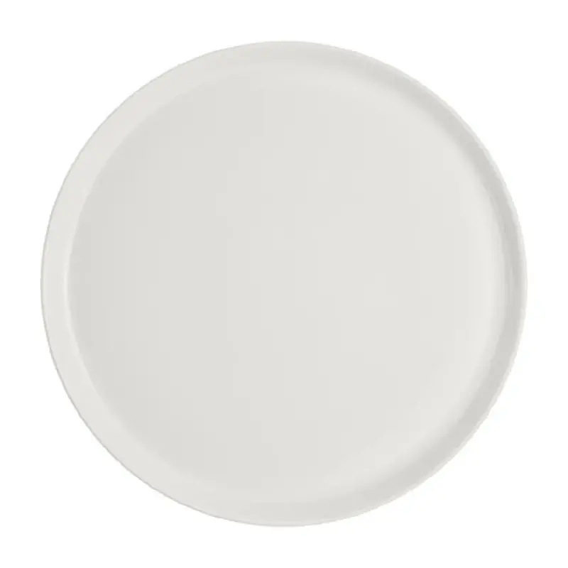 Rene Ozorio Fine China Round Tray 9 1/2 in White Album - Set of 12 Rene Ozorio Fine China Round Tray 9 1/2 in White Album - Set of 12