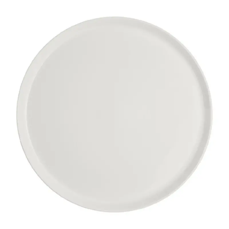 Rene Ozorio Fine China Round Tray 10 3/4 in White Album - Set of 12 Rene Ozorio Fine China Round Tray 10 3/4 in White Album - Set of 12