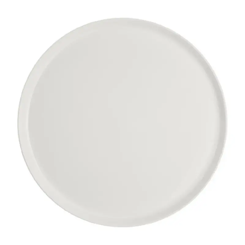 Rene Ozorio Fine China Round Tray 11 3/8 in White Album - Set of 12 Rene Ozorio Fine China Round Tray 11 3/8 in White Album - Set of 12