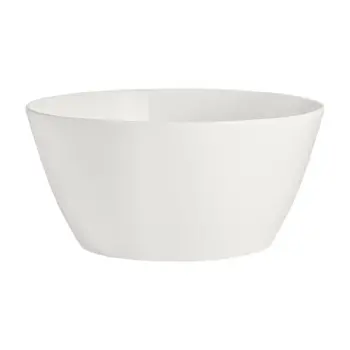 Rene Ozorio Fine China Deep Bowl 8 1/2 in (2 5/8 qt) White Album - Set of 12