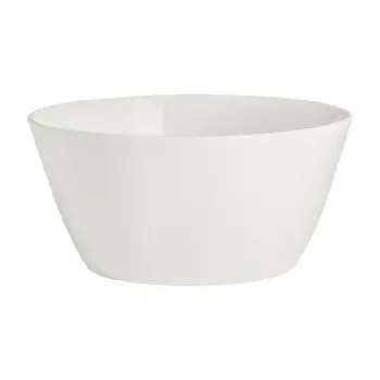 Rene Ozorio Fine China Deep Bowl 6 7/8 in x 3 1/2 in (1 3/8 qt) White Album - Set of 12