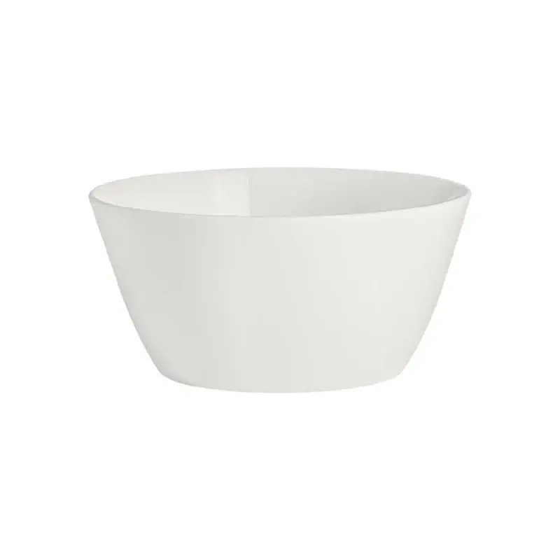 Rene Ozorio Fine China Deep Bowl 6 7/8 in x 3 1/2 in (1 3/8 qt) White Album - Set of 12 Rene Ozorio Fine China Deep Bowl 6 7/8 in x 3 1/2 in (1 3/8 qt) White Album - Set of 12