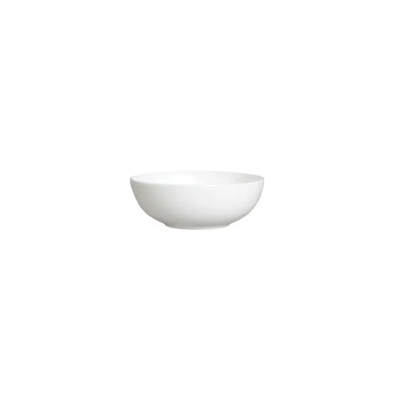 William Edwards Bowl Coupe 5 3/4 in (12 3/8 oz) Raised White Quanta - Set of 12 William Edwards Bowl Coupe 5 3/4 in (12 3/8 oz) Raised White Quanta - Set of 12