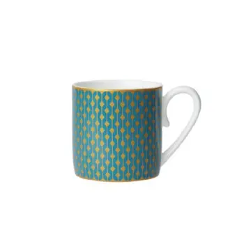 William Edwards Coffee Can 3 1/4 in x 2 1/4 in x 2 1/2 in (3 1/2 oz) Jewel Topaz - Set of 12