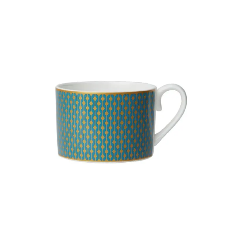 William Edwards Tea Cup Can 4 3/8 in x 2 1/2 in (9 oz) Jewel Topaz - Set of 12