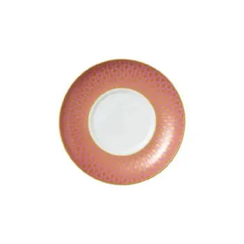 William Edwards Espresso Saucer Coupe 4 3/4 in (Fits And0112) Jewel Rose - Set of 12