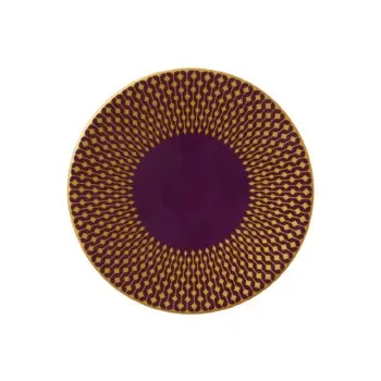 William Edwards Plate 6 in Jewel Amethyst - Set of 12